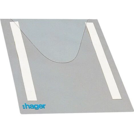 Hager FZ794 Capot Transparent Plastique Gris Clair 1 Hager FZ794 Capot Transparent Plastique Gris Clair