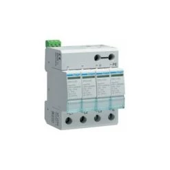 Parafoudre Type 2 - 3Ph + N - 15KA - SPN415R - Hager