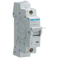 Bobine à Seuil 230V AC - DISJONCTEURS PH+N HAGER MZ212