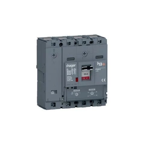 Disj.h3+P160 TM 4x25A 70kA - APPAREILLAGE DE TETE HAGER HES026DC 1 Disj.h3+P160 TM 4x25A 70kA - APPAREILLAGE DE TETE HAGER HES026DC