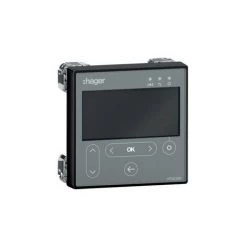 Afficheur Porte H3+ - APPAREILLAGE DE TETE HAGER HTD210H