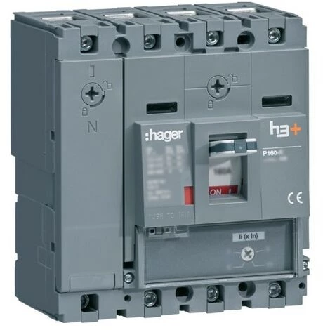 Disj.h3+P160 MAG 4x25A 70kA - APPAREILLAGE DE TETE HAGER HES026BC 2 Disj.h3+P160 MAG 4x25A 70kA - APPAREILLAGE DE TETE HAGER HES026BC – Image 2