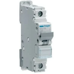 Disj.1P 6-10kA C-16A 1m - DISJONCTEURS MULTI. HAGER NFN116