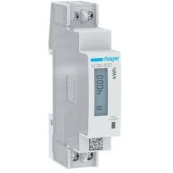 COMPTEUR MONO 40A - GESTION DU BATIMENT HAGER ECN140D