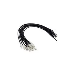 Connect Noir 6mm2 I500mm - CONNEXION HAGER KZ052