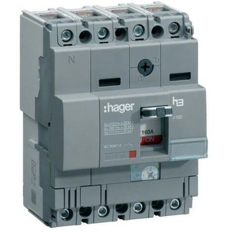 Disj.x160 4P 25kA 25A - APPAREILLAGE DE TETE HAGER HHA026H 2 Disj.x160 4P 25kA 25A - APPAREILLAGE DE TETE HAGER HHA026H – Image 2