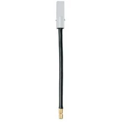 Connect Noir 6mm2 L 120mm - CONNEXION HAGER KZ002