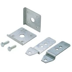 Jeu 2 Pattes Fixation Murale - ENVELOPPES HAGER FM640