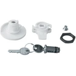 Bouton Verrou Clé 455 - ENVELOPPES HAGER FZ453N