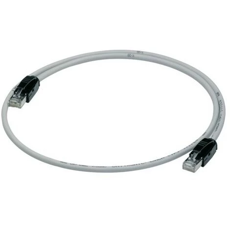 Cable RJ45 1m - APPAREILLAGE DE TETE HAGER HTG481H 1 Cable RJ45 1m - APPAREILLAGE DE TETE HAGER HTG481H