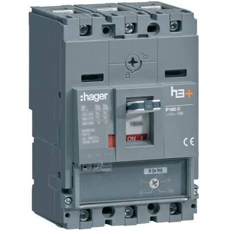 Disj.h3+P160 MAG 3x80A 70kA - APPAREILLAGE DE TETE HAGER HES080BC 2 Disj.h3+P160 MAG 3x80A 70kA - APPAREILLAGE DE TETE HAGER HES080BC – Image 2