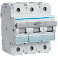 Disj.3P 15kA D-80A 4.5m - DISJONCTEURS MULTI. HAGER HMD380
