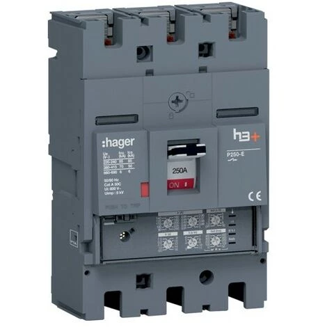Disj.h3+P250 LSI 3x250A 70kA - APPAREILLAGE DE TETE HAGER HET250JR 2 Disj.h3+P250 LSI 3x250A 70kA - APPAREILLAGE DE TETE HAGER HET250JR – Image 2