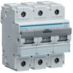 Disj.3P 15kA C-125A 4.5m - DISJONCTEURS MULTI. HAGER HMC399