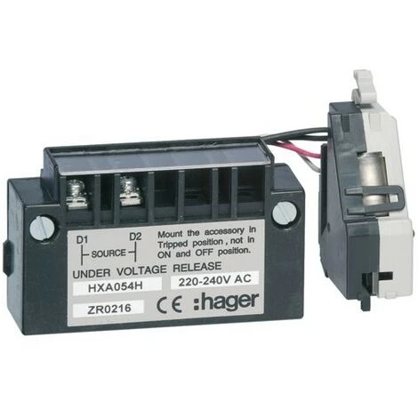 BMT Ret.x160-x250 220-240VAC - APPAREILLAGE DE TETE HAGER HXA054H 2 BMT Ret.x160-x250 220-240VAC - APPAREILLAGE DE TETE HAGER HXA054H – Image 2