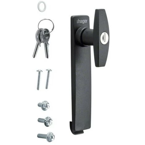 Bouton Verrou Clé 1242E IP5-6 - ENVELOPPES HAGER FZ507 1 Bouton Verrou Clé 1242E IP5-6 - ENVELOPPES HAGER FZ507