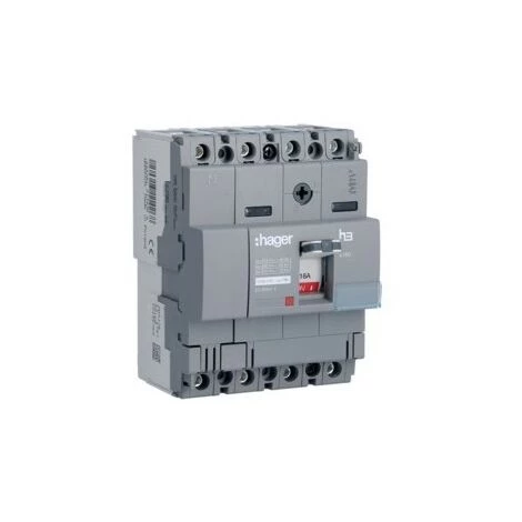 Disj.x160 4P 40kA 16A Mag Fixe - APPAREILLAGE DE TETE HAGER HNA017M 1 Disj.x160 4P 40kA 16A Mag Fixe - APPAREILLAGE DE TETE HAGER HNA017M