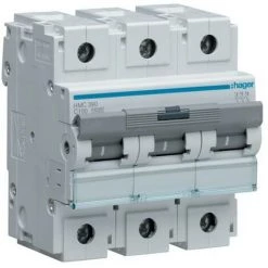 Disj.3P 15kA C-100A 4.5m - DISJONCTEURS MULTI. HAGER HMC390