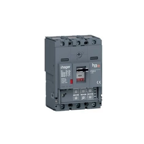 Disj.h3+P160 LSI 3x40A 70kA - APPAREILLAGE DE TETE HAGER HES040JC 1 Disj.h3+P160 LSI 3x40A 70kA - APPAREILLAGE DE TETE HAGER HES040JC