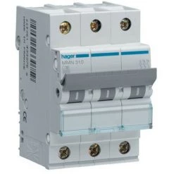 Disj.mag.2P 25kA 10A 3m - DISJONCTEURS MULTI. HAGER MMN310
