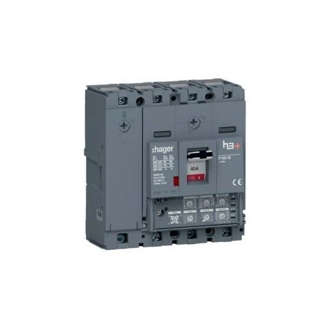 Disj.h3+P160 LSI 4x40A 50kA - APPAREILLAGE DE TETE HAGER HMS041JC 1 Disj.h3+P160 LSI 4x40A 50kA - APPAREILLAGE DE TETE HAGER HMS041JC