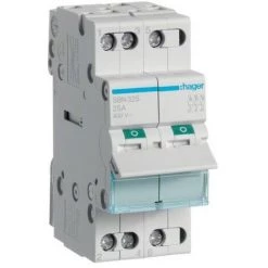 Interrupteur 3P 25A - COMMANDE SIGNAL HAGER SBN325