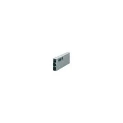 Socle Alu GBA 50x160 2cpts Alu - GOULOTTE INSTALLATIO HAGER GBA501611ALU