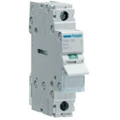 Interrupteur 1P 80A - COMMANDE SIGNAL HAGER SBN180