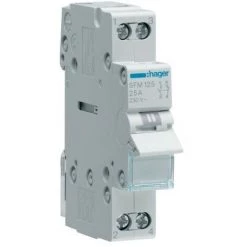 Inverseur 1P 25A, -, I-II - COMMANDE SIGNAL HAGER SFM125