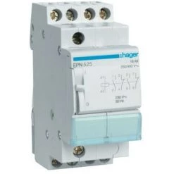 Télérupteur 2O+2F 230V - AUTOMATISMES HAGER EPN525
