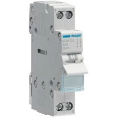 Inverseur 1P 32A, I-II - COMMANDE SIGNAL HAGER SFM132