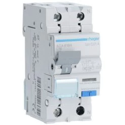 Disjoncteur Différentiel Hager 1P+N 10MA 16A ACA816H