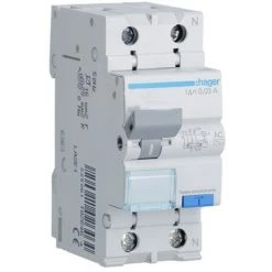 Disjoncteur Différentiel Hager 1P+N 30MA 25A ADC825H