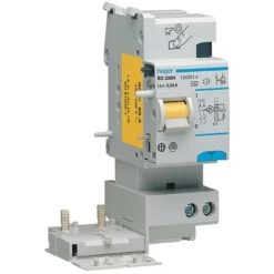 Hager Blocage Différentiel 2P 25A 30mA AC 2 Modules BD226N