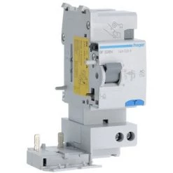 Hager Blocage Différentiel 2P 25A 300mA AC 2 Modules BF226N
