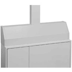 HAGER FZ445N KABELRANGIERKANAL, B1300, RAL9010