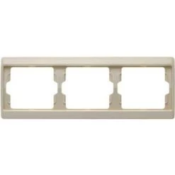 HAGER ARSYS ? CADRE 3 POSTES HORIZONTAL BLANC