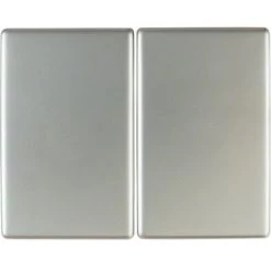 HAGER ? TOUCHE SANS LENTILLE POUR MÉCANISME DOUBLE K5 ACIER -France HAGER Soldes Boutique 14720416 3