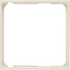 HAGER S1 ? CADRE INTERMÉDIAIRE POUR PLAQUE BERKER GLOSS BLANC -France HAGER Soldes Boutique 14724722 3
