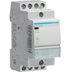 HAGER-CONTACTEUR SILENCIEUX ESC425S 25A 4NA 230 V -France HAGER Soldes Boutique 14769329 3