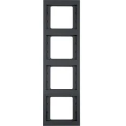 HAGER K1 ? CADRE 4 ÉLÉMENTS DROIT ANTHRACITE -France HAGER Soldes Boutique 15286829 3