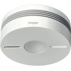 HAGER TG550A 10 JAHRES FUNK DÉTECTEUR DE FUMÉE BLANC