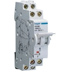 HAGER CZ001 ? CONTACT AUXILIAIRE + CONTACT DÉFAUT
