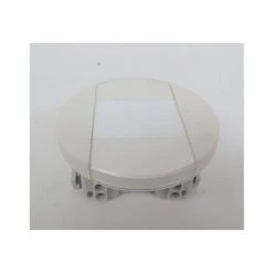 Interrupteur 10A Ou Poussoir à Fermeture 1F Porte-étiquette Saillie Blanc (mécanisme Sans Cadre) Associable ATEHA HAGER WJA025