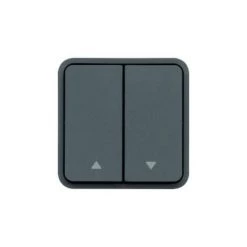 Double Va-et-vient Cubyko Pour Volets Roulants Associable - Gris - WNA300 - Hager