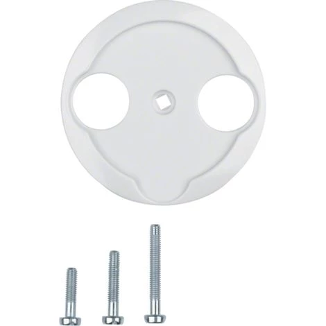 HAGER NOSTALGIA ? PLAQUE CENTRALE POUR TV-R-SAT BLANC POLAIRE 2 HAGER NOSTALGIA ? PLAQUE CENTRALE POUR TV-R-SAT BLANC POLAIRE – Image 2