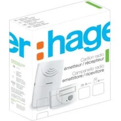 HAGER Pack Carillon Radio 3 Mélodies
