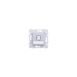 Essensya Prise RJ45 Catégorie 6 FTP Pour Grade 2 Titane HAGER WE223T