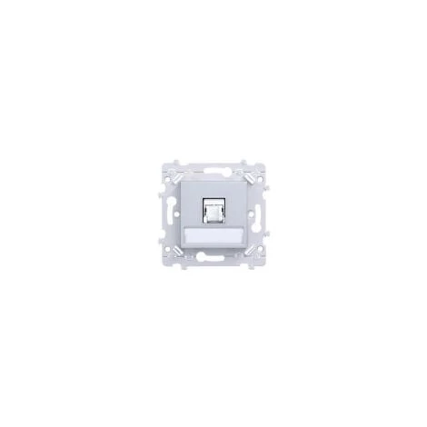 Essensya Prise RJ45 Catégorie 6 FTP Pour Grade 2 Titane HAGER WE223T 1 Essensya Prise RJ45 Catégorie 6 FTP Pour Grade 2 Titane HAGER WE223T