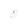 Angle Plat P CLM50065 P 50mm H 65mm IK08-IK10 PVC Rigide RAL 9010 Blanc Paloma HAGER CLM500655